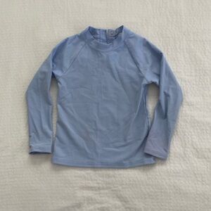 Powder blue rashguard from Minnow, size 3/4T